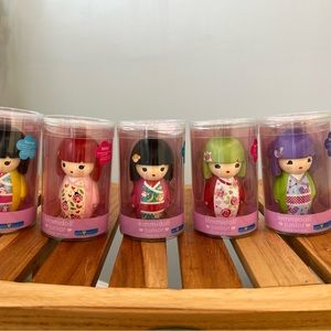 Kimmidoll Junior collectible figures.  Set of 5.  New in box